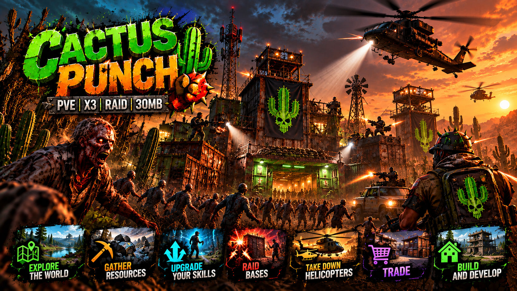 [EU] CACTUS PUNCH | PvE | X3 | RAID